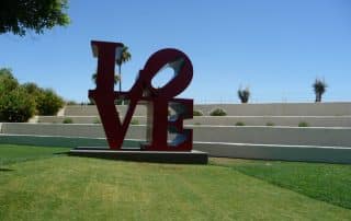 Love Sculpture Scottsdale AZ