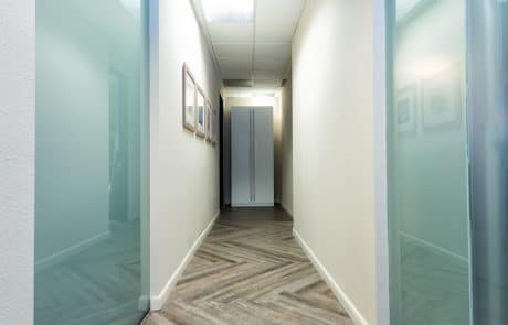 Our office hallway